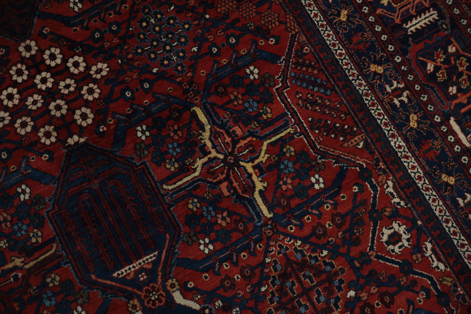 Antique Joshaghan Persian Rug 11x17 Stunning Centerpiece Home Decor - 8