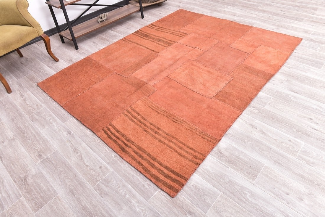 6'0'' x 8'0'' Turkish Vintage Hemp Rug - 240058 - 2