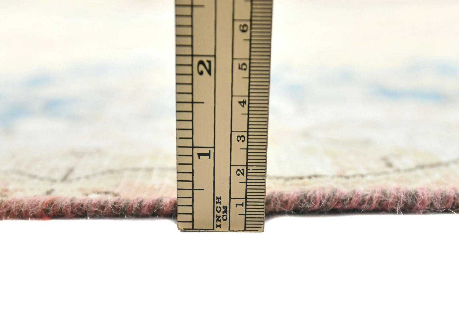 Antique Muted Rust Floral 10X13 Distressed Vintage Oriental Rug - 10