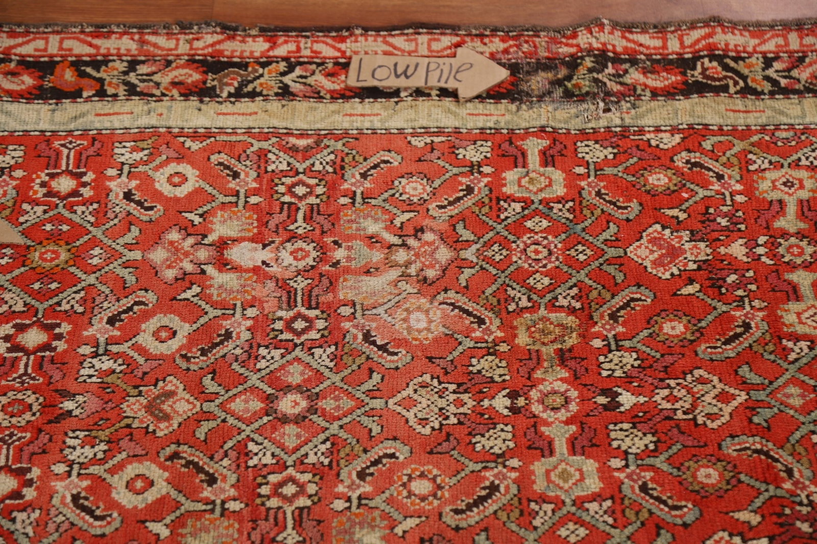 Pre-1900 Antique Karabakh Turkish Runner Rug 4x12 - 14