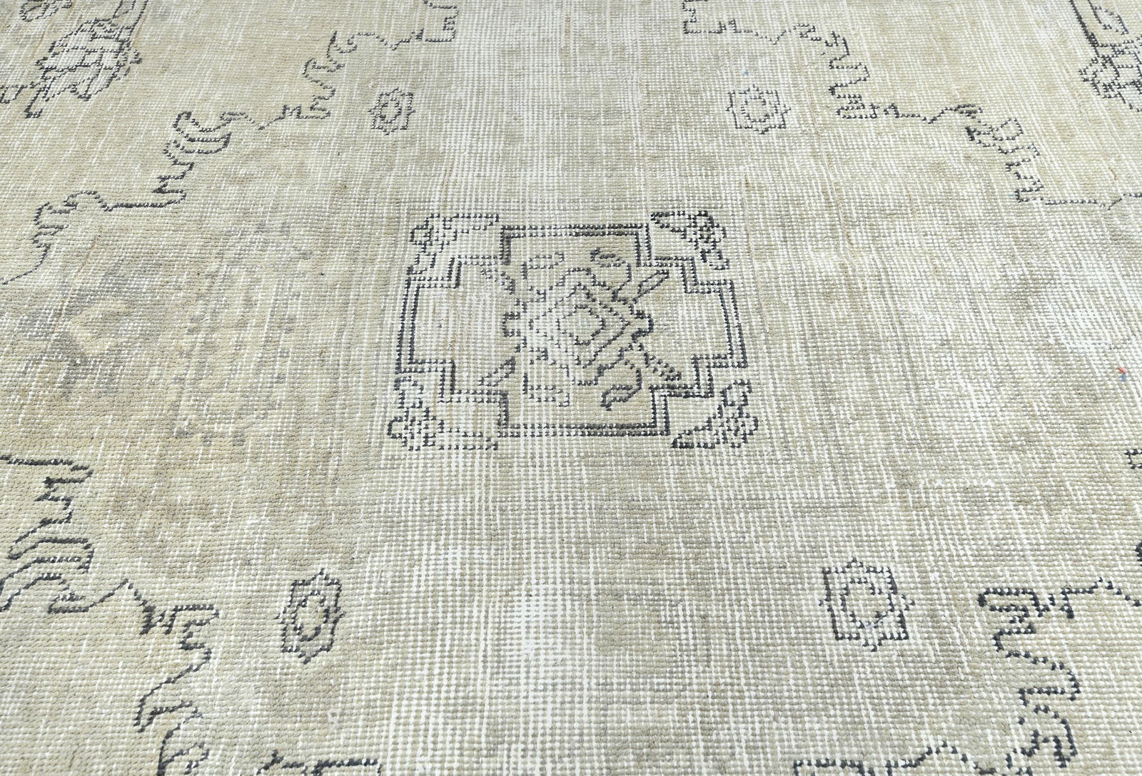 Antique Floral Traditional 5'7X8 Distressed Vintage Oriental Rug - 5