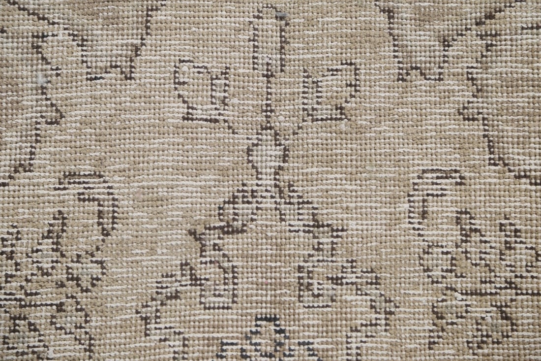 Antique Distressed Tabriz Persian Area Rug 7x10 - 10