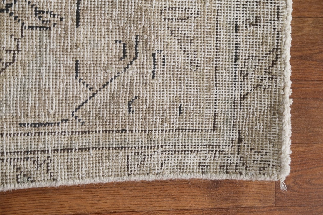 Antique Distressed Tabriz Persian Area Rug 7x10 - 14