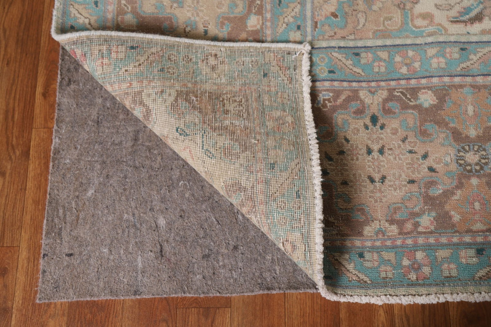 Vegetable Dye Antique Tabriz Persian Area Rug 10x12 - 8