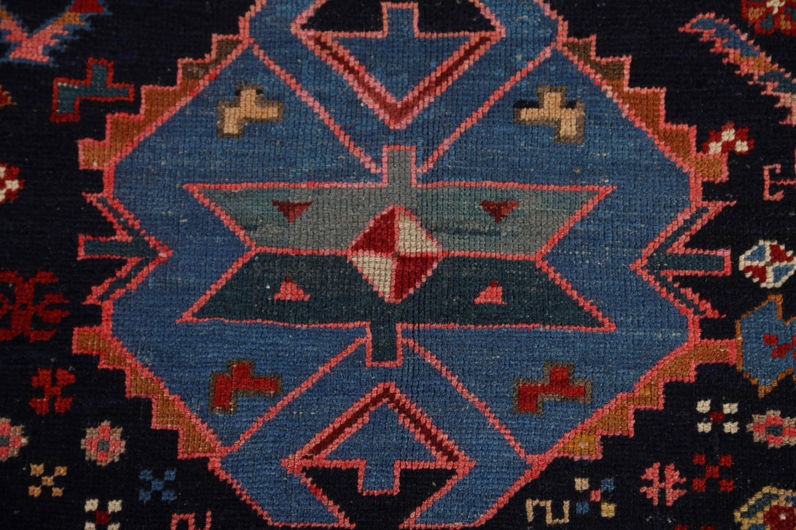 Pre-1900 Antique Caucasian Vegetable Dye Area Rug 4x6 - 9