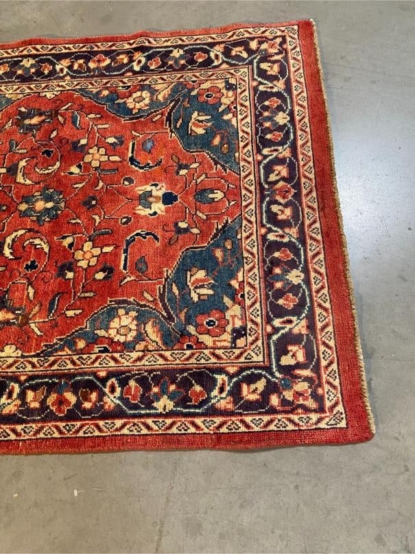 Stunning Vintage Sarouk Runner 3.6x11 - 7