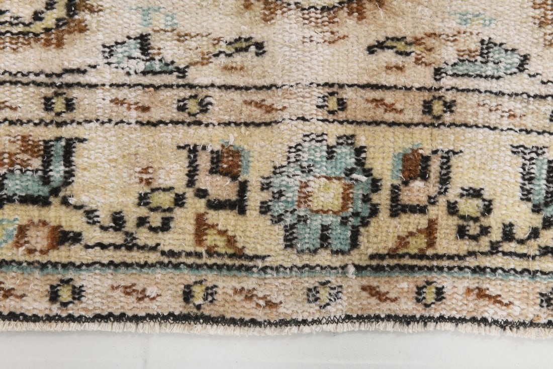 5'1'' x 7'8'' Handmade Vintage Wool Rug - 24776 - 15