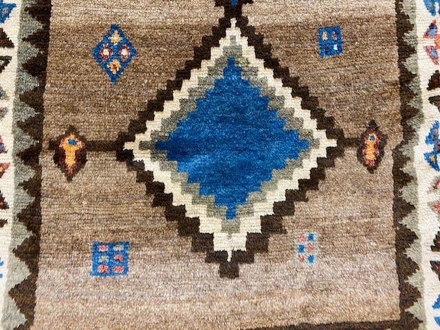 Antique Persian Tribal Gebbeh Rug-2883 - 5