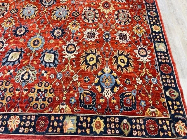 Vintage All over Cambrige Design Karastan Rug.-5094 - 7
