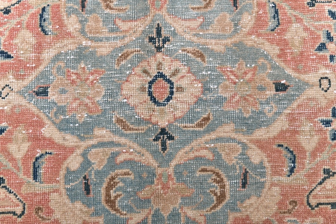 9'11'' x 13'1'' Handmade Vintage Wool Rug - 20671 - 10