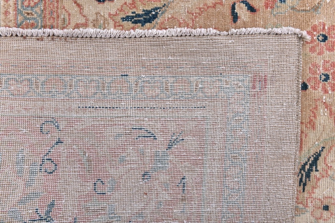 9'11'' x 13'1'' Handmade Vintage Wool Rug - 20671 - 14