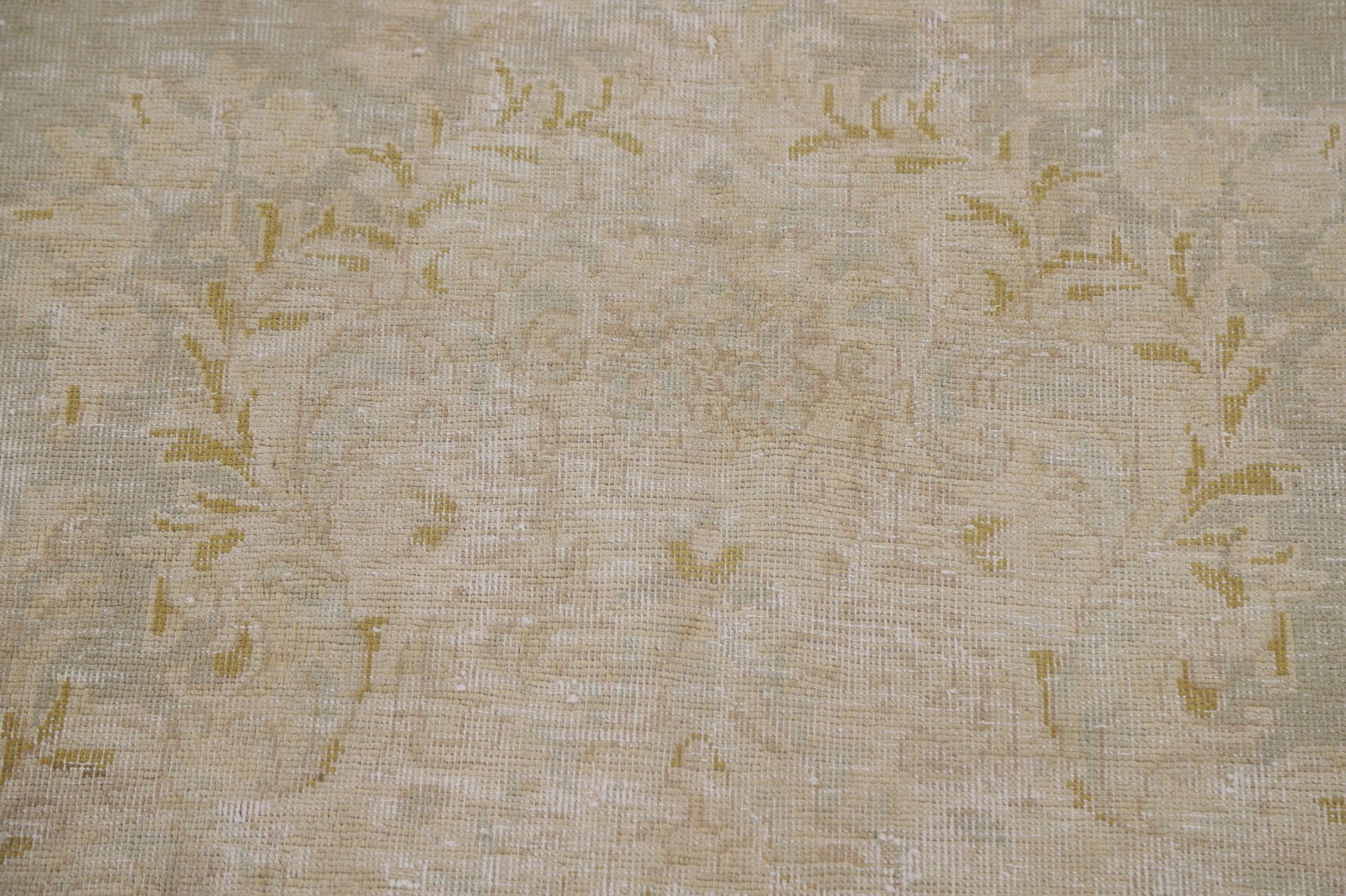 Antique Distressed Kerman Persian Area Rug 7x9 - 11