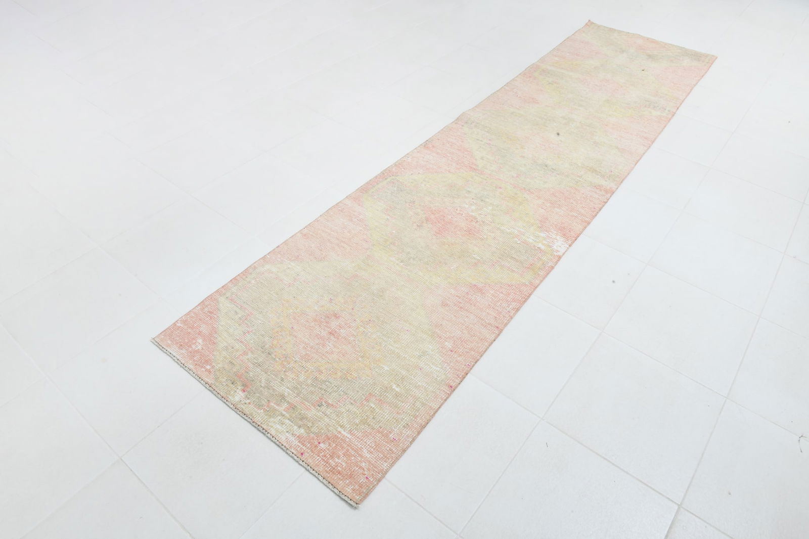 2'9'' x 11'1'' Turkish Vintage Runner Rug - 22588 - 3