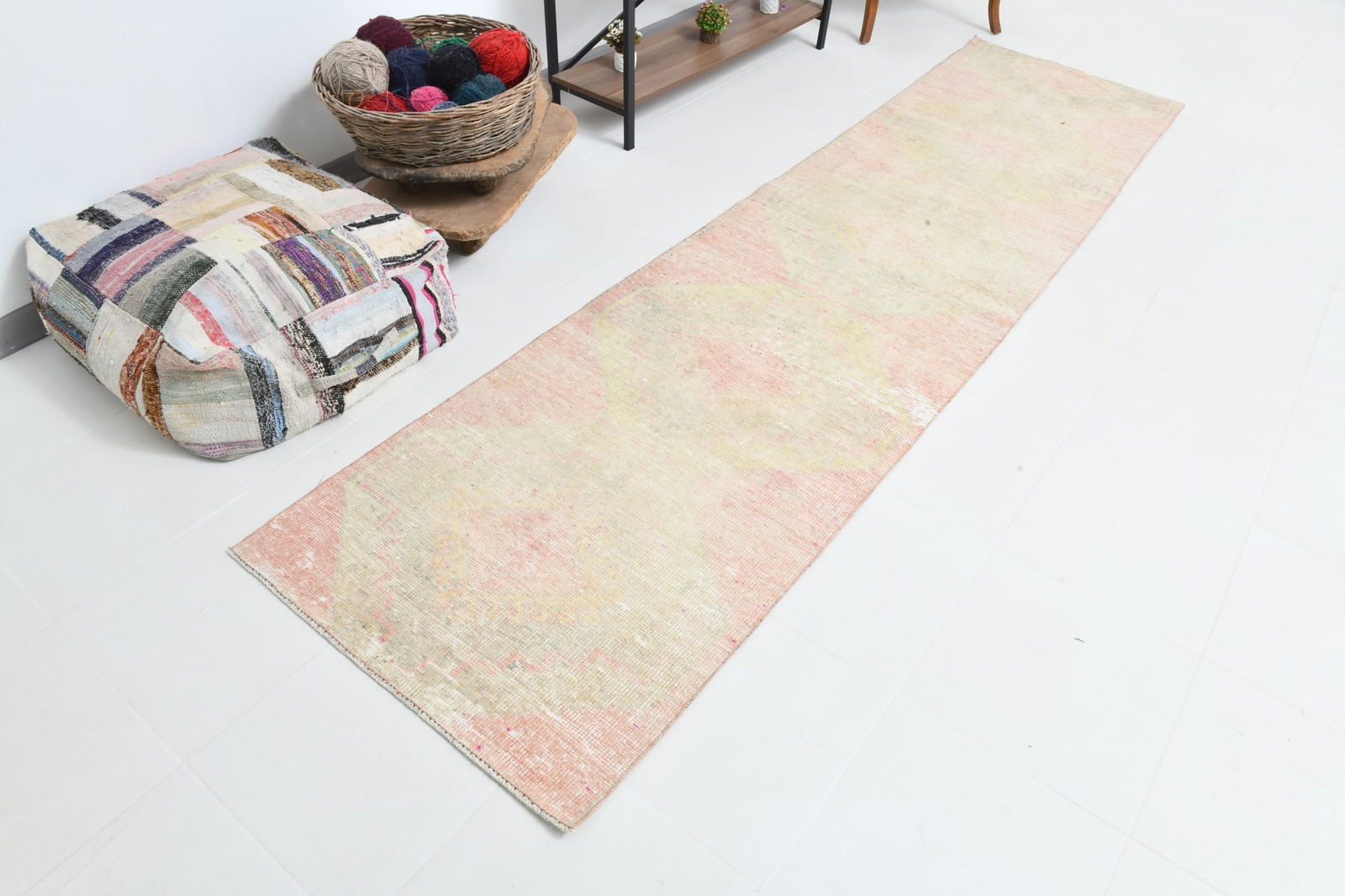 2'9'' x 11'1'' Turkish Vintage Runner Rug - 22588 - 7