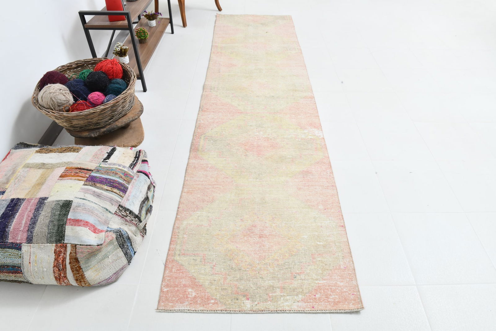 2'9'' x 11'1'' Turkish Vintage Runner Rug - 22588 - 8