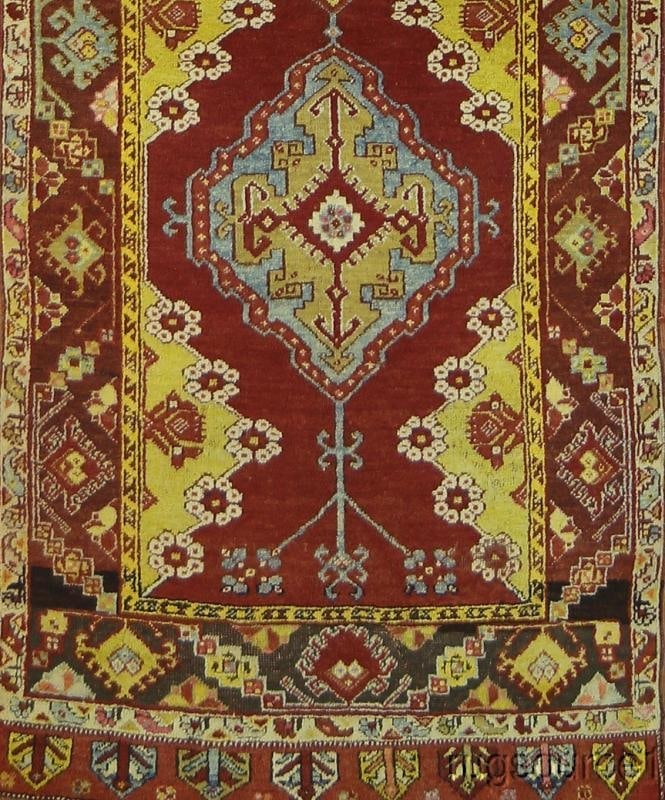 Antique 3x13 Oushak Turkish Oriental Runner Rug - 2