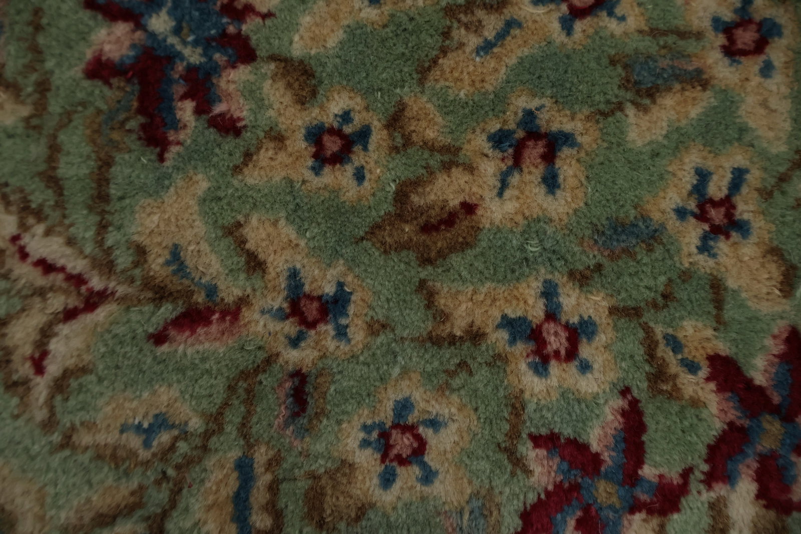 Antique Vegetable Dye Kerman Persian Large Rug 10x17 - 10