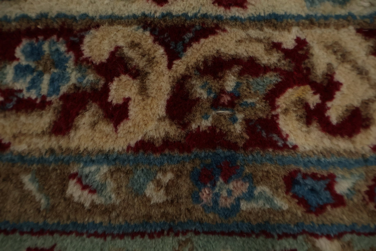 Antique Vegetable Dye Kerman Persian Large Rug 10x17 - 11