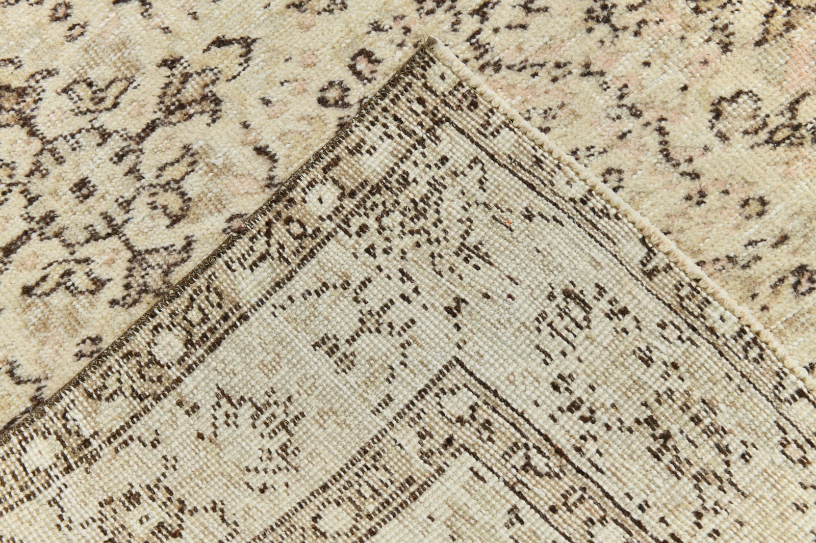 5'4'' x 9'3'' Unique Handmade Vintage Rug - 21761 - 16