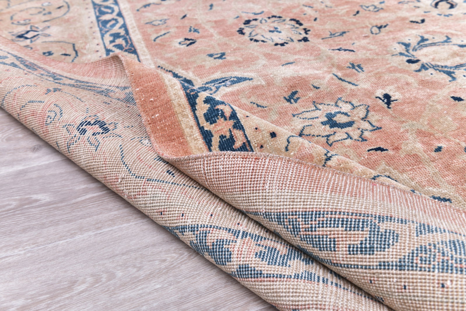 9'8'' x 12'6'' Unique Handmade Vintage Rug - 240573 - 14