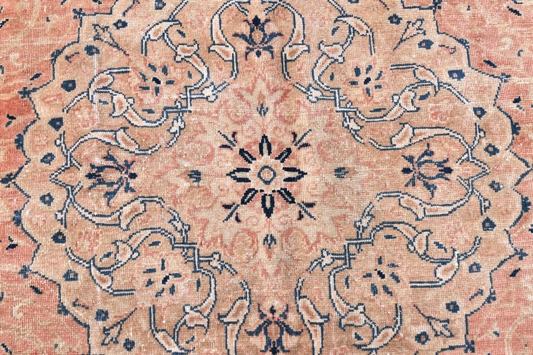 9'8'' x 12'6'' Unique Handmade Vintage Rug - 240573 - 5