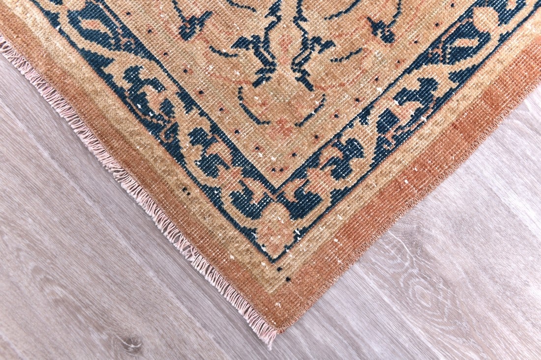 9'8'' x 12'6'' Unique Handmade Vintage Rug - 240573 - 8