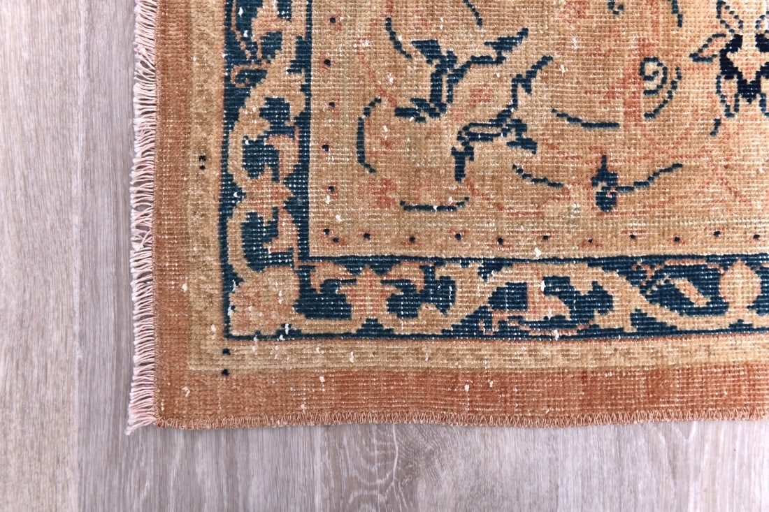 9'8'' x 12'6'' Unique Handmade Vintage Rug - 240573 - 9