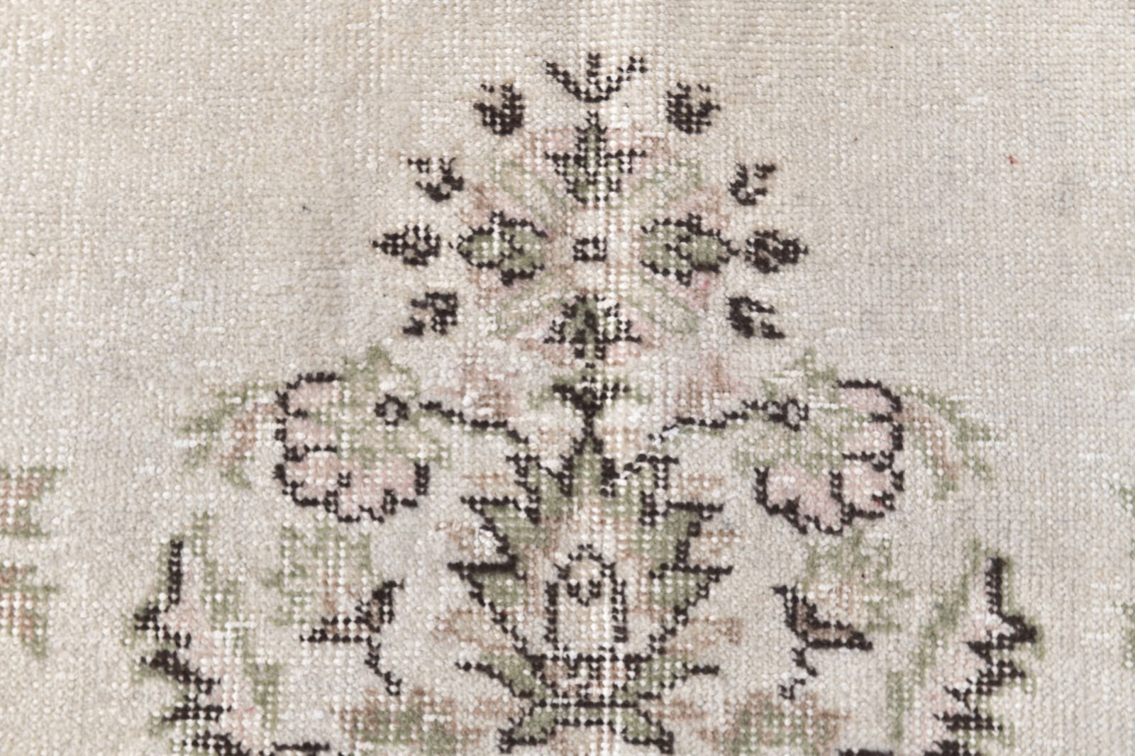 6'5'' x 9'11'' Handmade Vintage Wool Rug - 240649 - 6