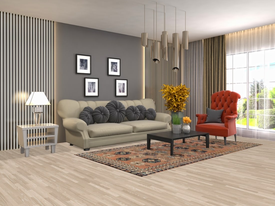 Antique Lori Persian Rug 4x9 - 2