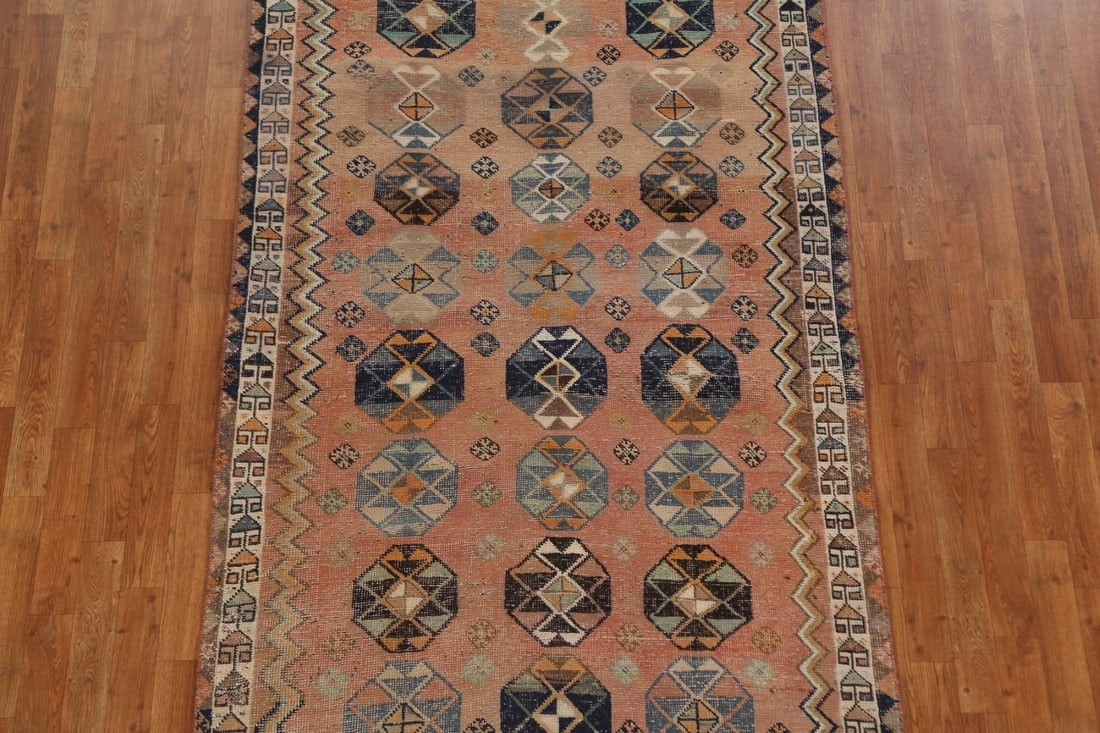 Antique Lori Persian Rug 4x9 - 4