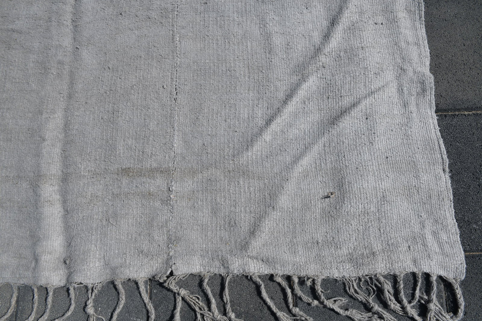 5'6'' x 8'2'' Turkish Vintage Hemp Rug - 52889 - 12