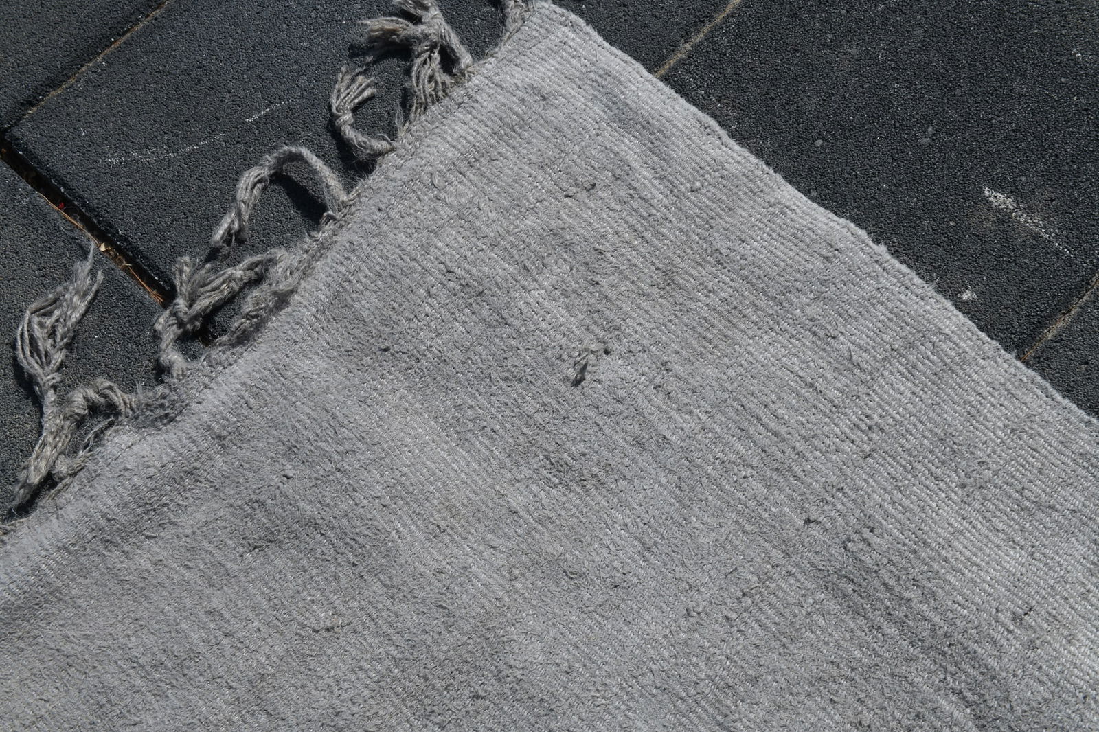 5'6'' x 8'2'' Turkish Vintage Hemp Rug - 52889 - 8