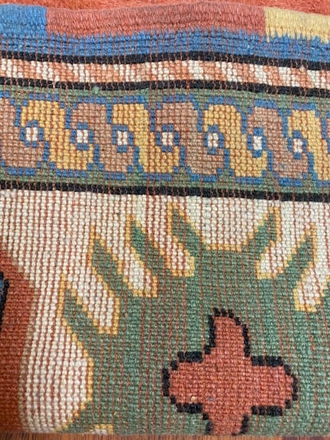 Vintage Serapi design Turkish Rug-3965 - 9