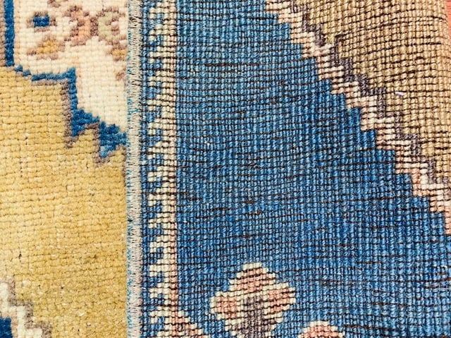 Antique Turkish vilage rug-5262 - 6