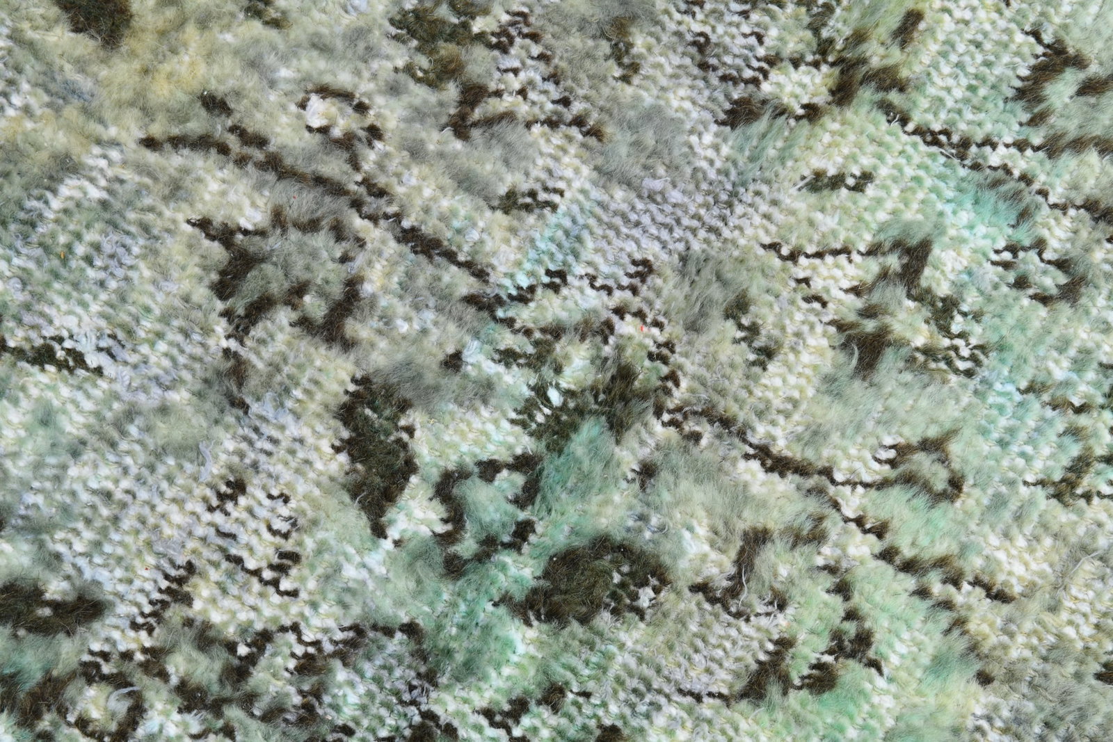 4'10'' x 7'11'' Handmade Vintage Wool Rug - 20144 - 10