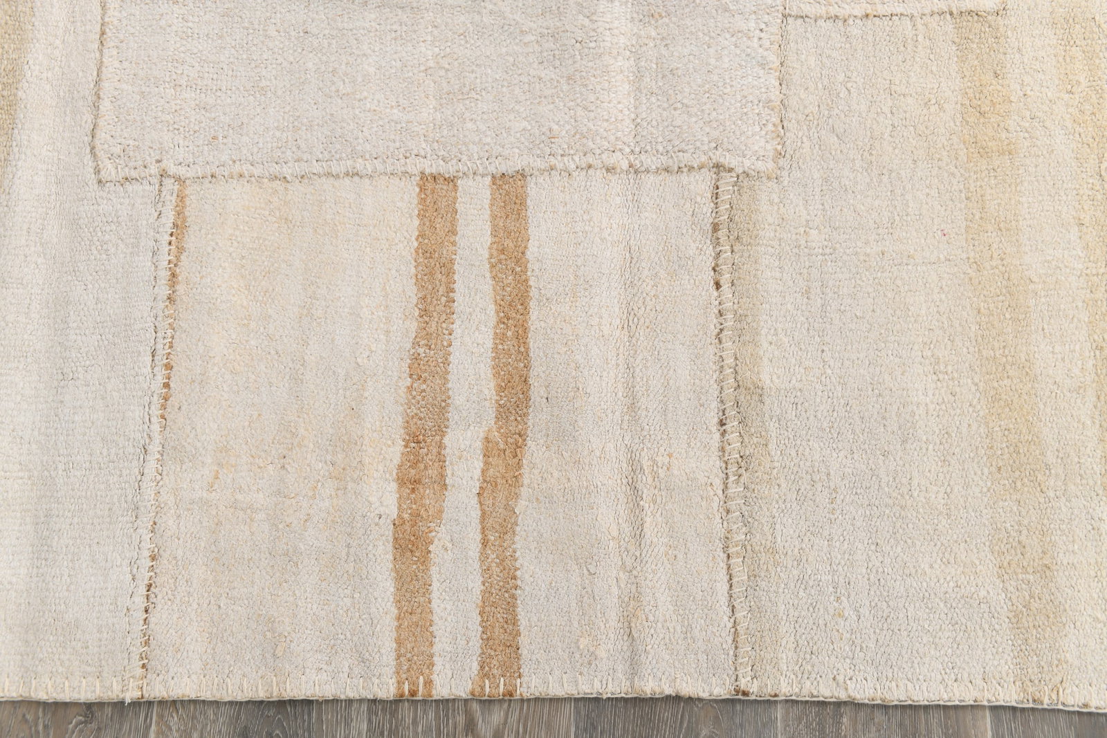 6'11'' x 10'0'' Handmade Vintage Wool Rug - 2030 - 15