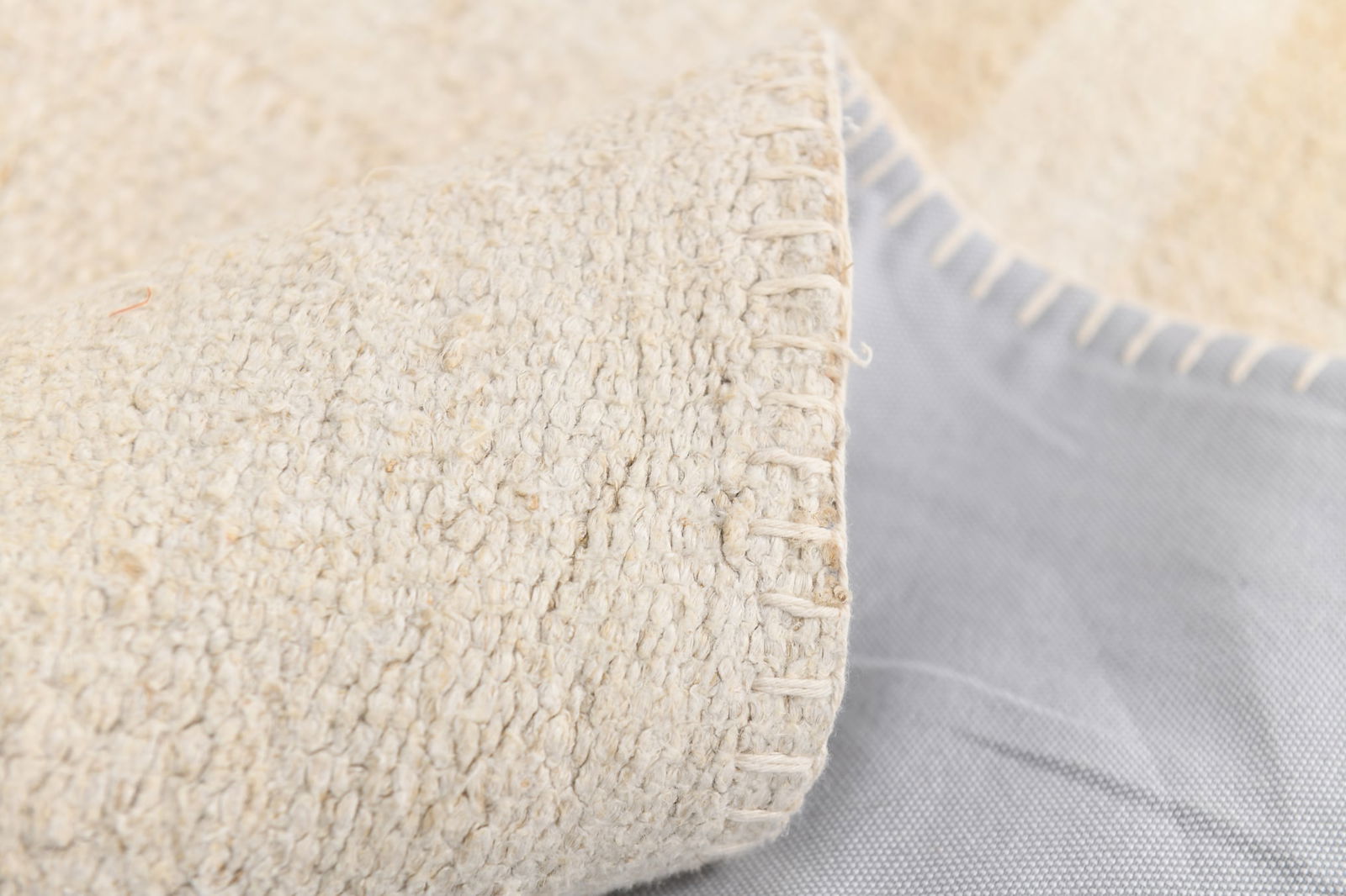 6'11'' x 10'0'' Handmade Vintage Wool Rug - 2030 - 19