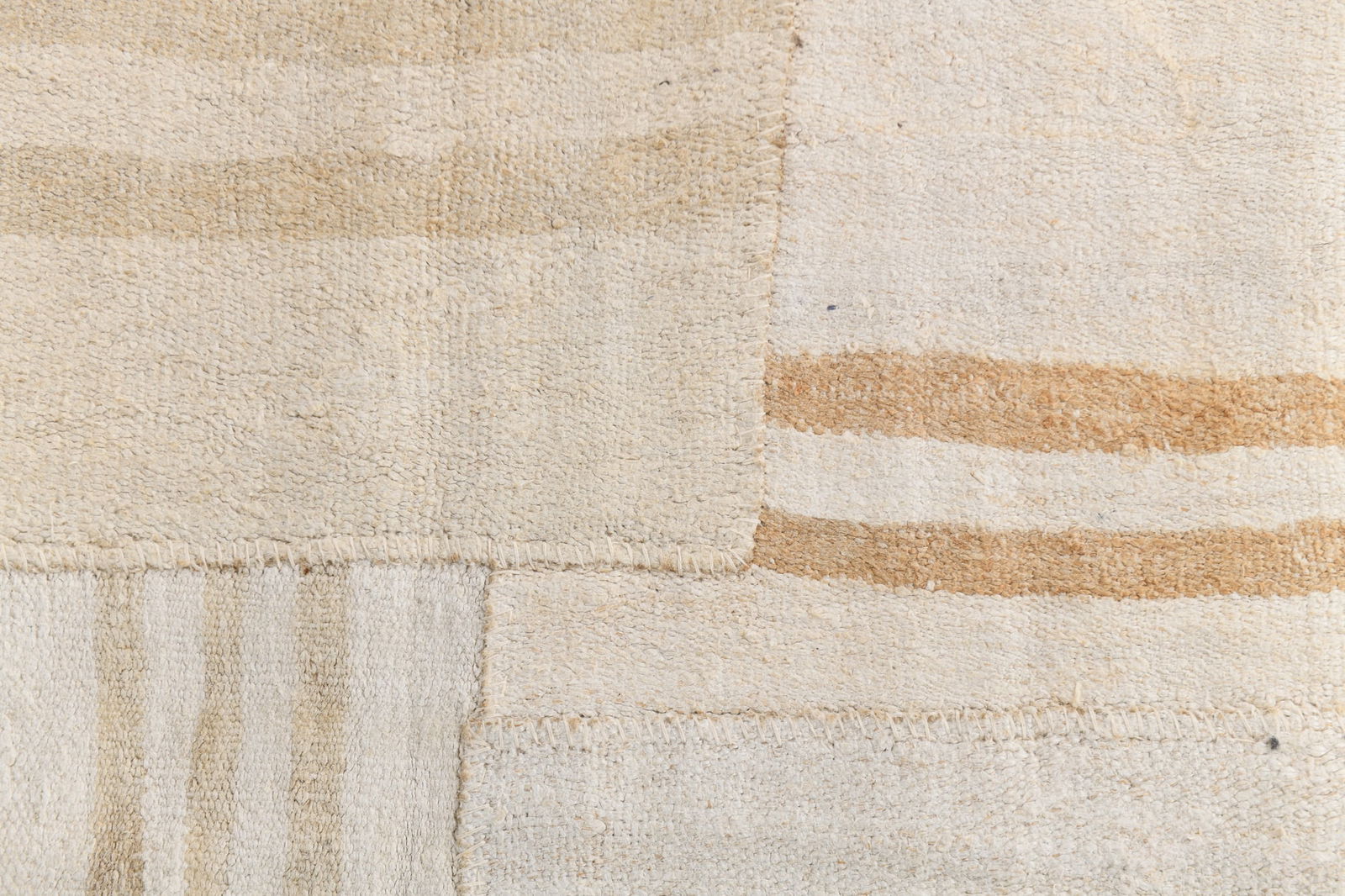 6'11'' x 10'0'' Handmade Vintage Wool Rug - 2030 - 9