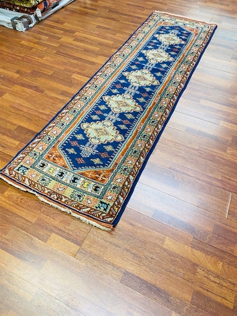 Antique Turkish Runner-4257 - 2