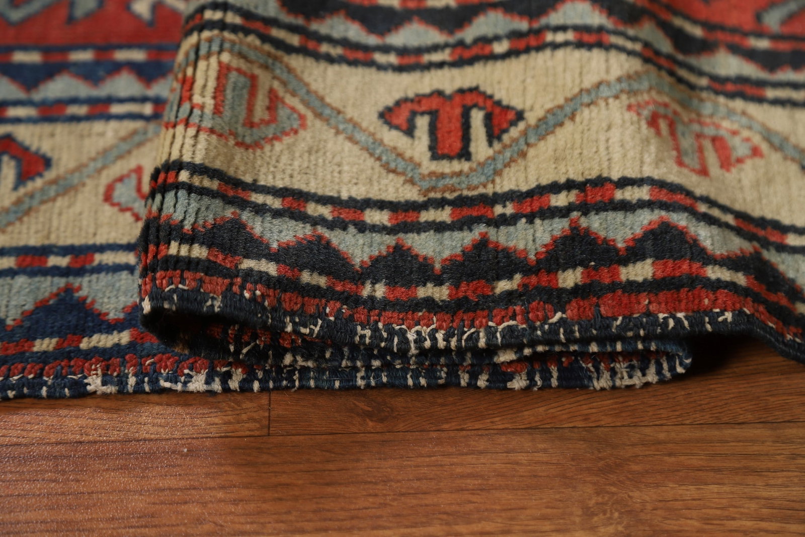 Pre-1900 Antique Vegetable Dye Shirvan-Kazak Area Rug 3x5 - 12