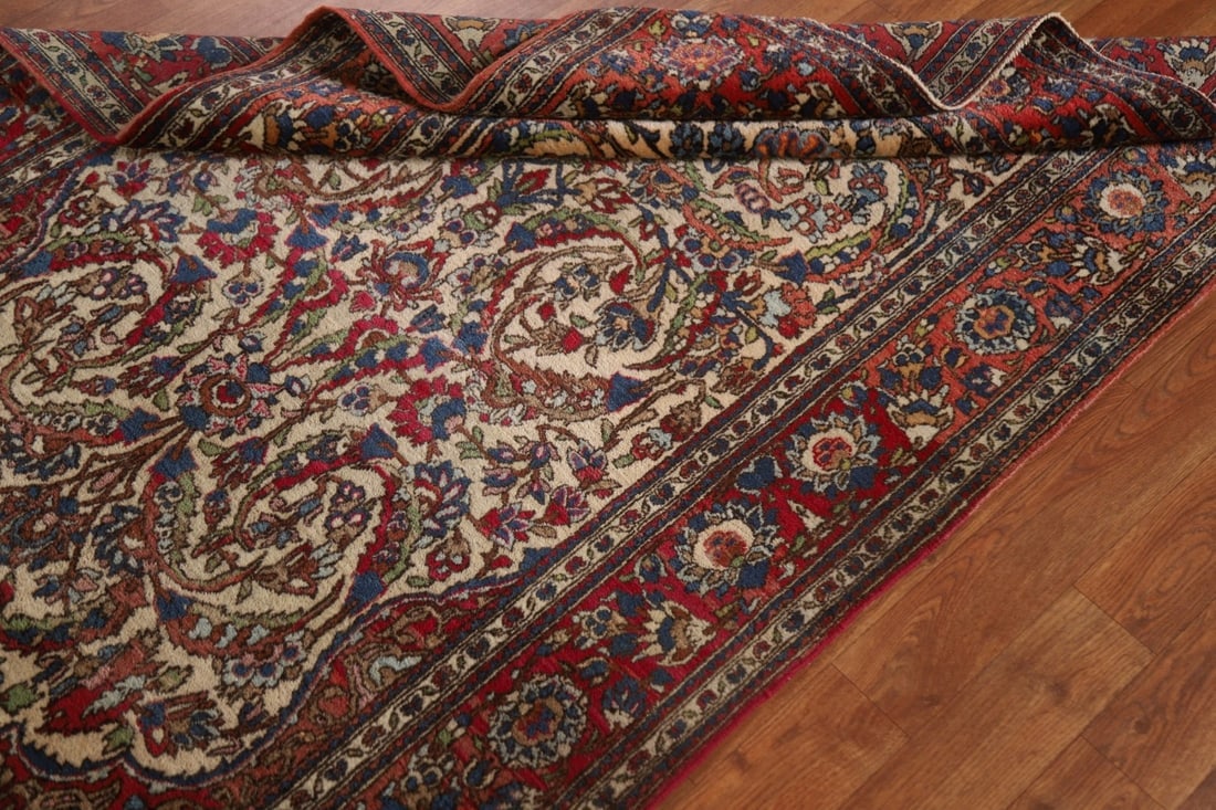 Antique Vegetable Dye Kerman Persian Area Rug 3x5 - 16