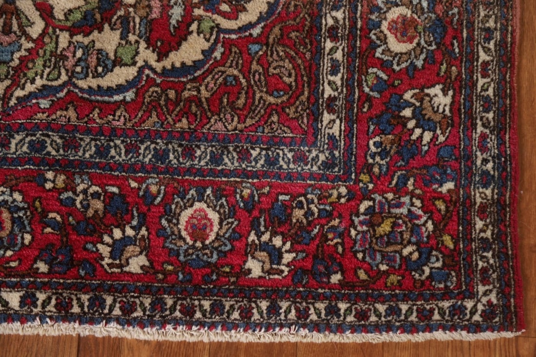 Antique Vegetable Dye Kerman Persian Area Rug 3x5 - 7