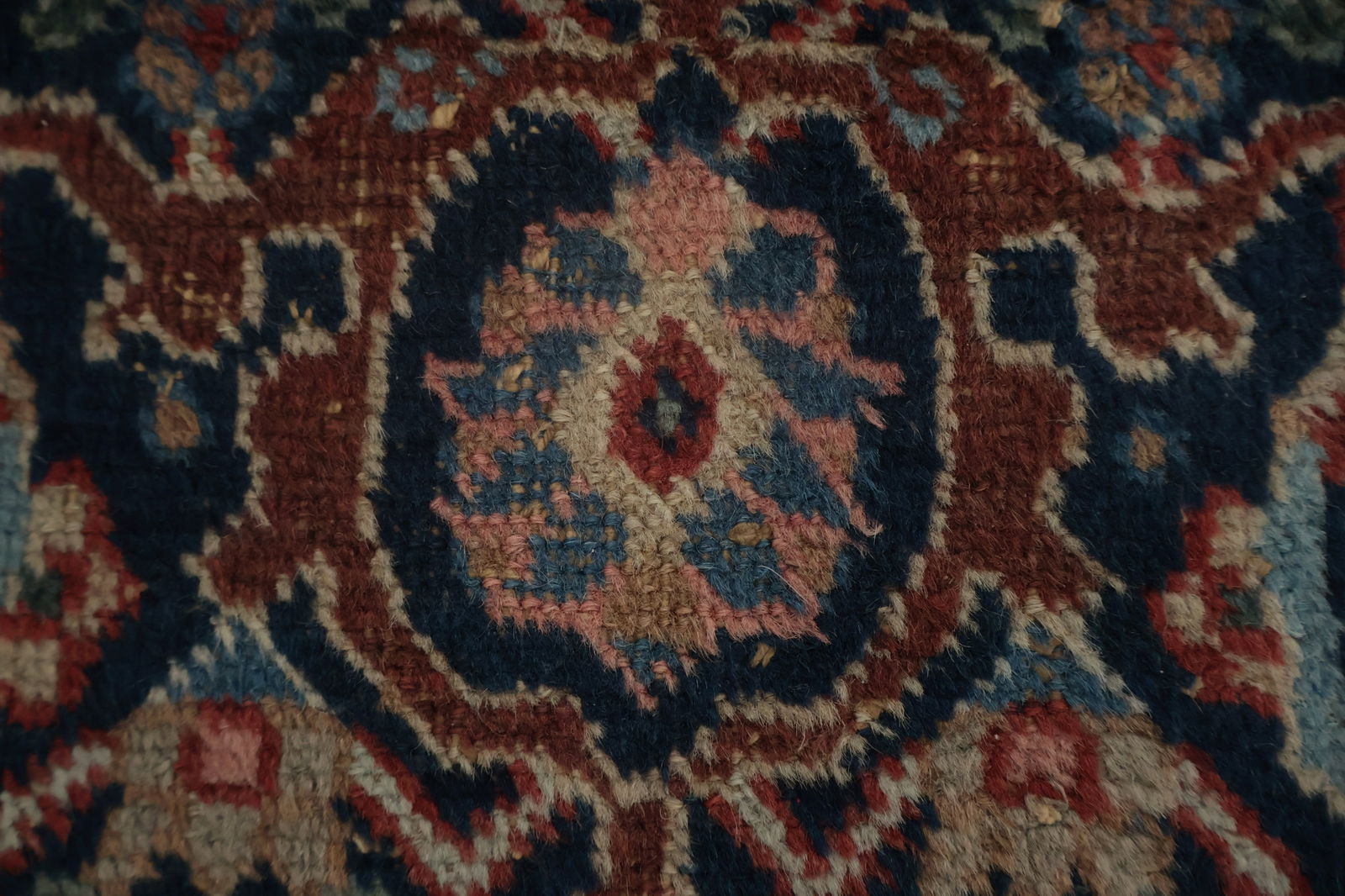 Antique Vegetable Dye Tabriz Persian Area Rug 7x11 - 11