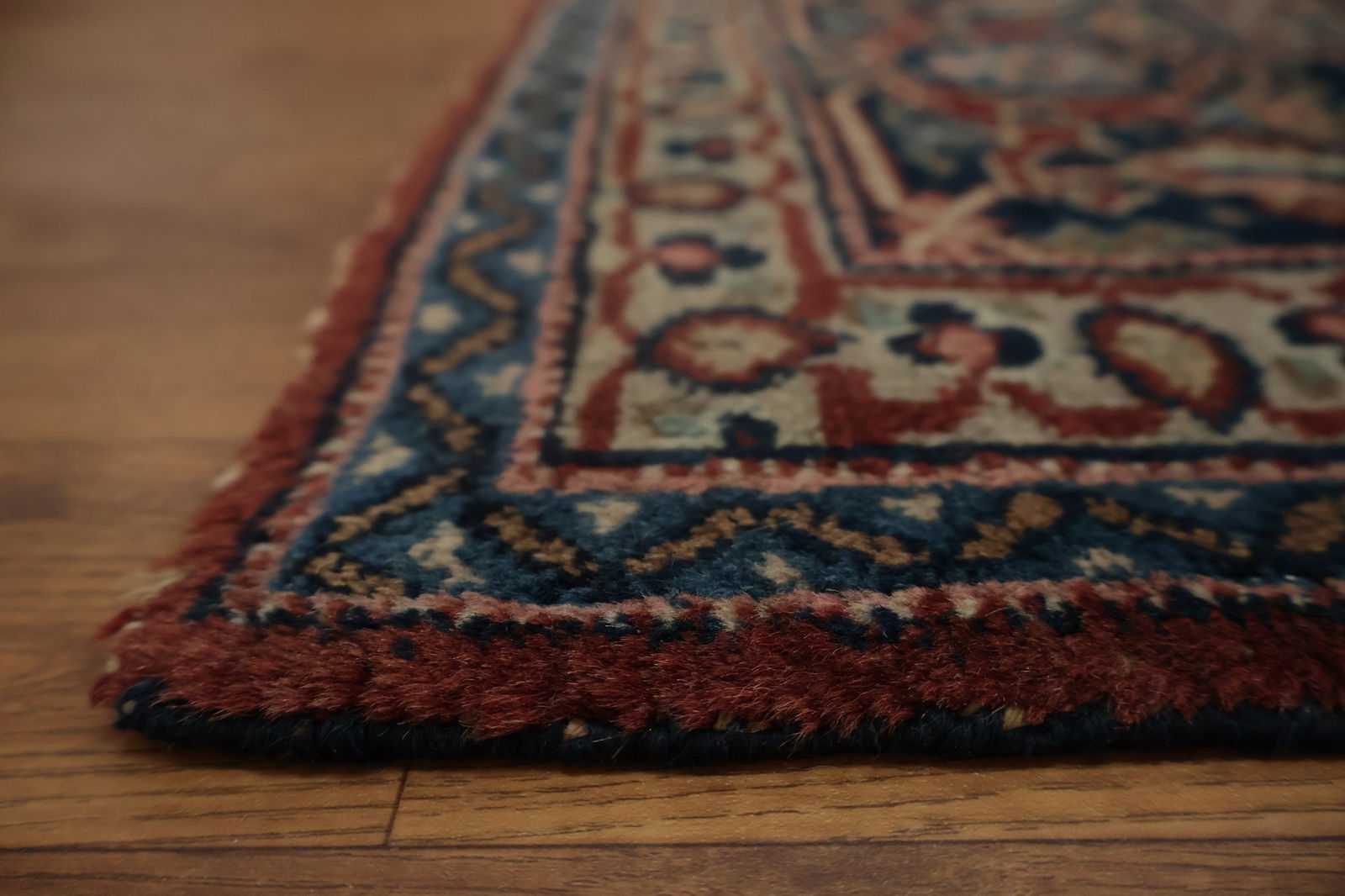 Antique Vegetable Dye Tabriz Persian Area Rug 7x11 - 12