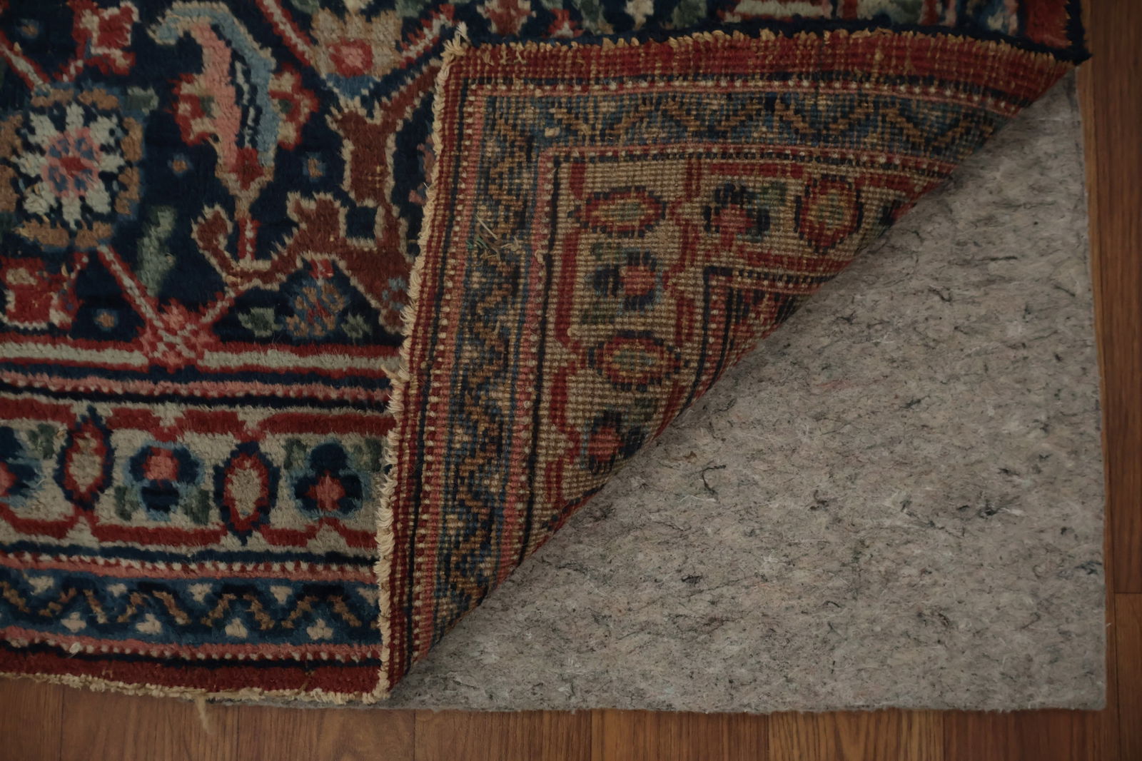 Antique Vegetable Dye Tabriz Persian Area Rug 7x11 - 5