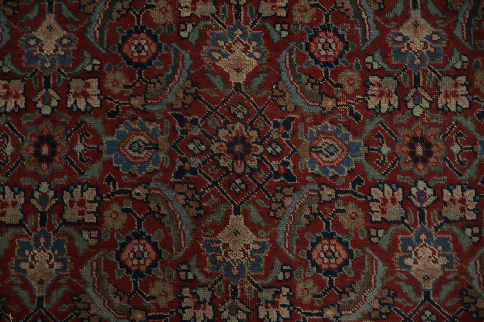 Antique Vegetable Dye Tabriz Persian Area Rug 7x11 - 6