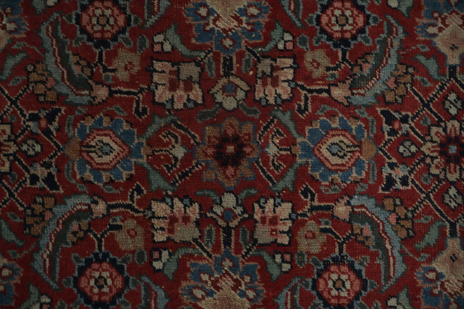 Antique Vegetable Dye Tabriz Persian Area Rug 7x11 - 7