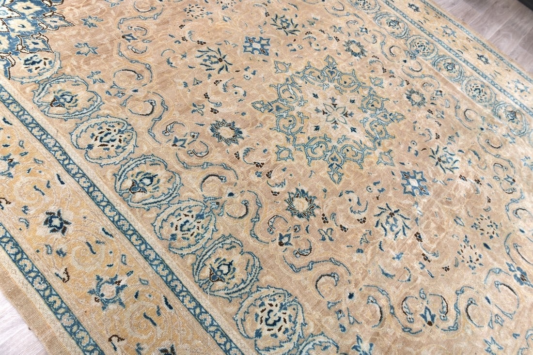 9'5'' x 12'7'' Unique Handmade Vintage Rug - 242581 - 4