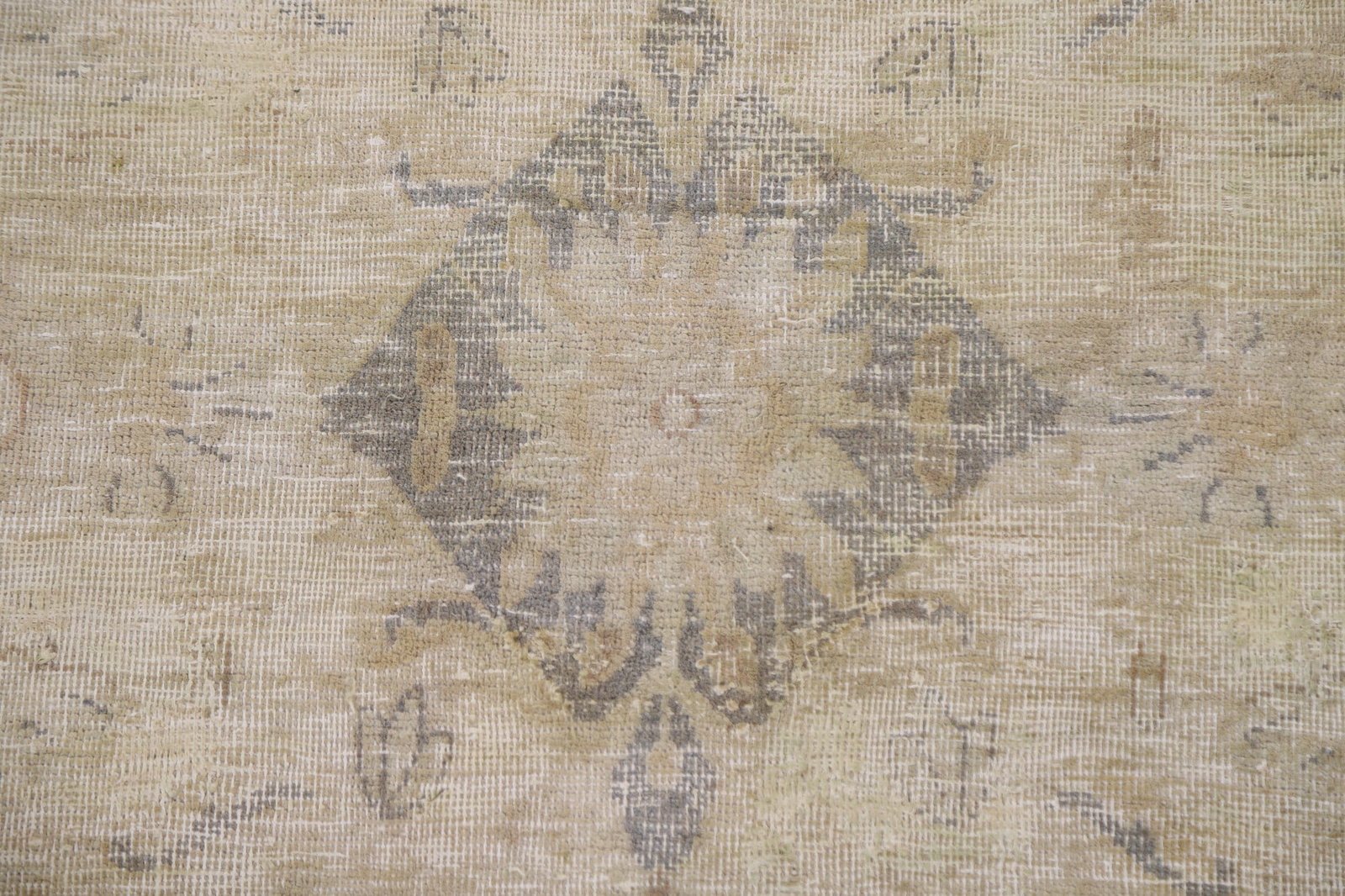 Antique Distressed Kerman Persian Area Rug 6x8 - 10