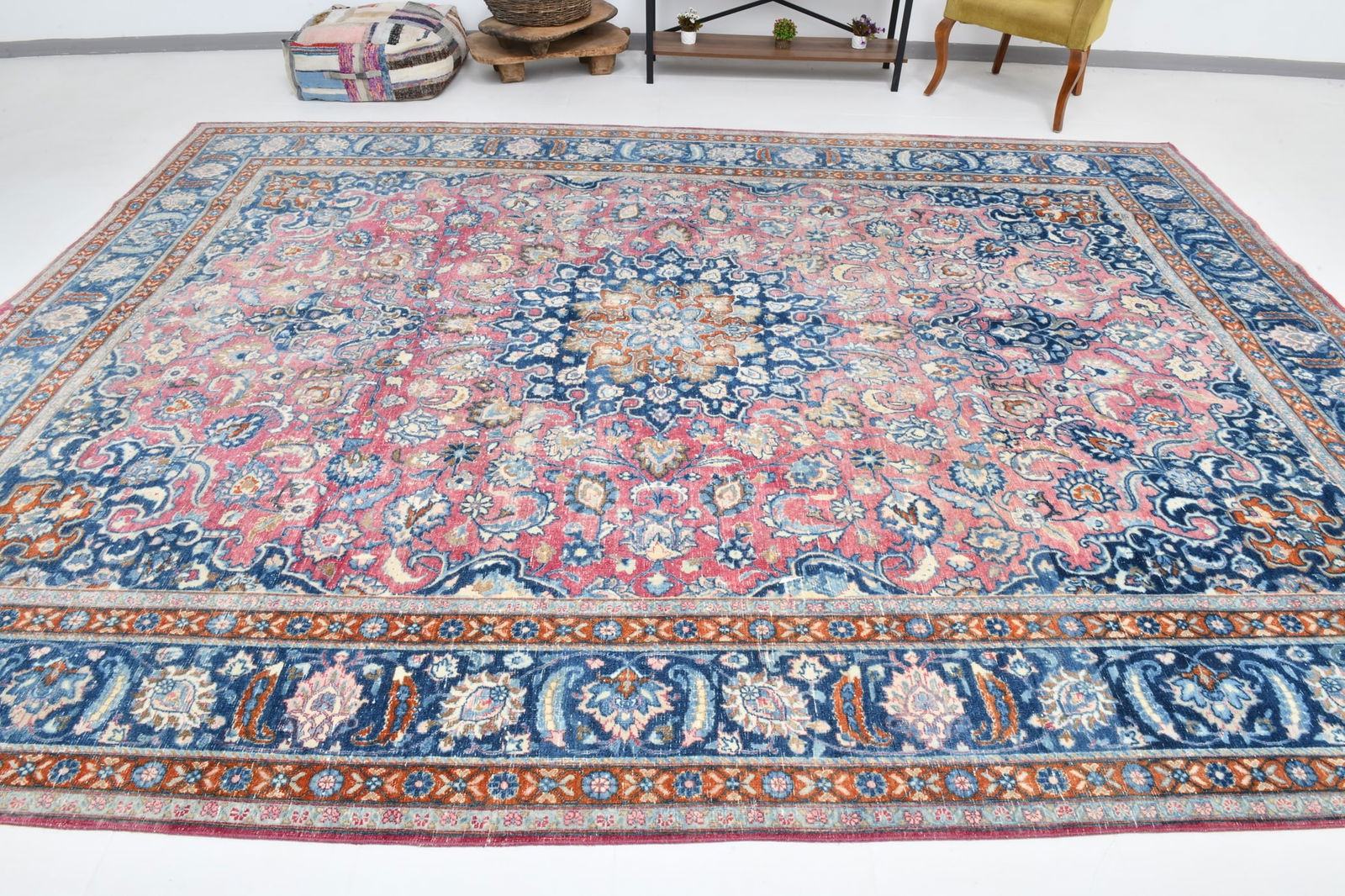 10'0'' x 13'5'' Turkish Vintage Rug - 18387 - 5